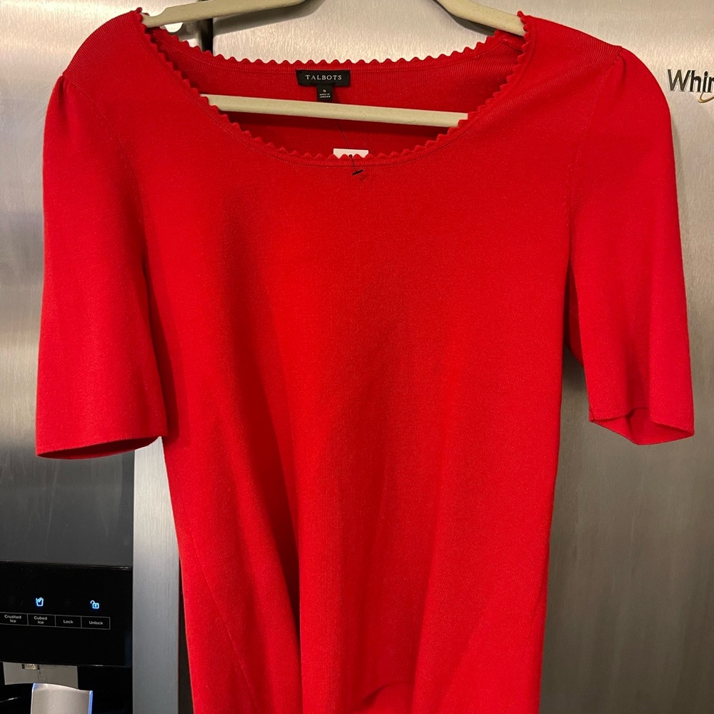 Talbots Shirt. Never worn. Size small. $69.50 retail